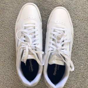 White Reebok sneakers!!!